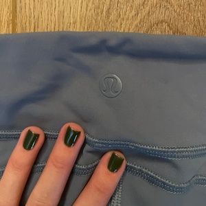 Lululemon Light Blue Cropped Leggings size 2